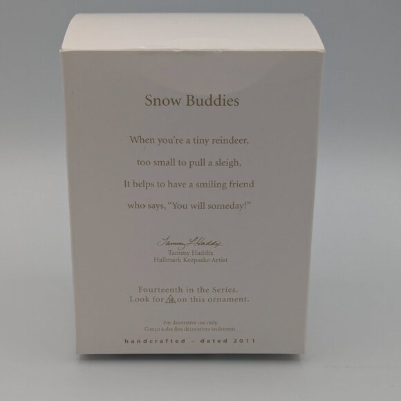 Hallmark Keepsake Snow Buddies Christmas Ornament 2011 - 14th in the Series - Picture 9 of 10